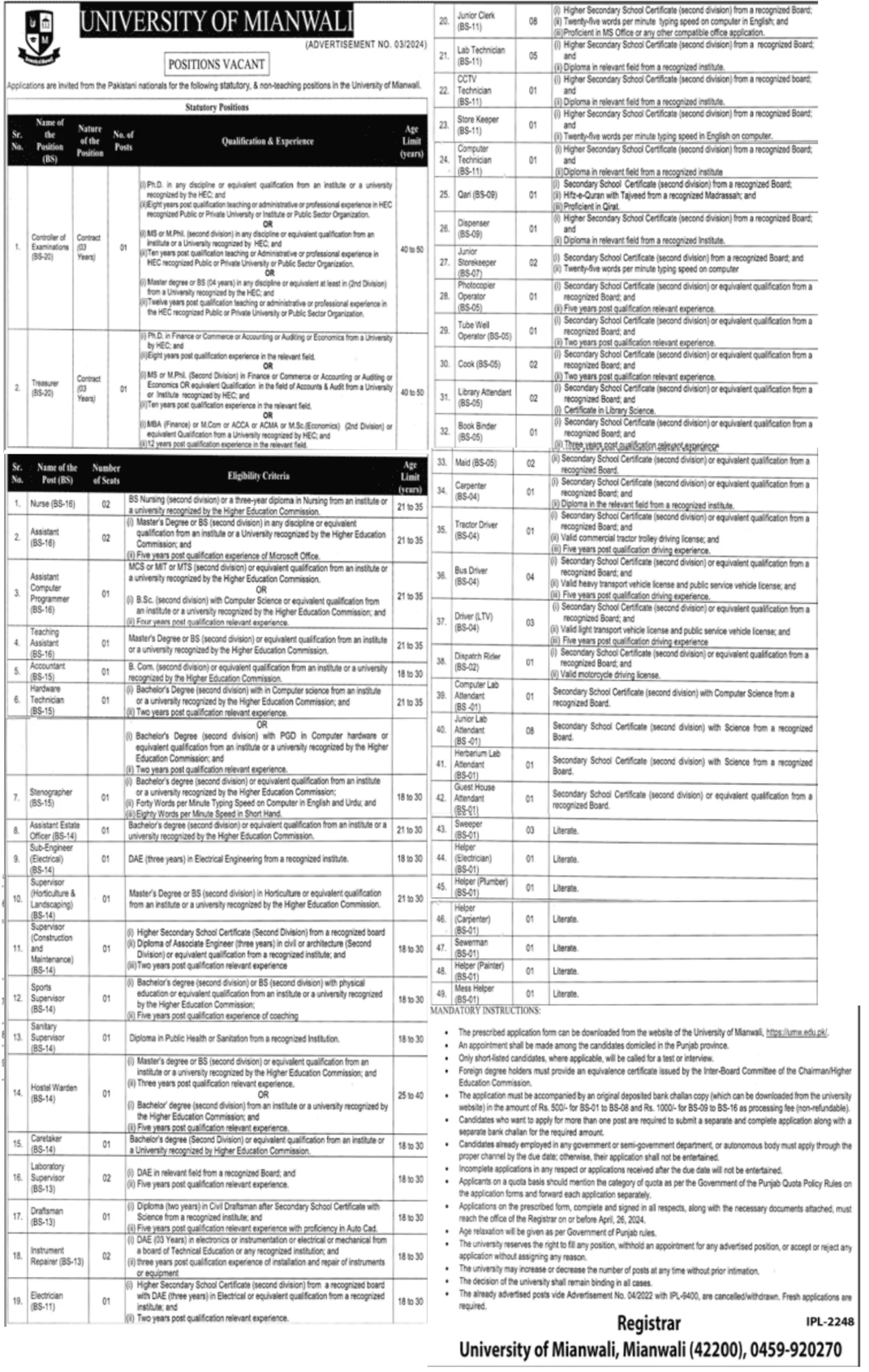 mianwali-university-jobs-