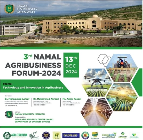 3rd Namal Agri Business Forum 2024 – Namal University Mianwali