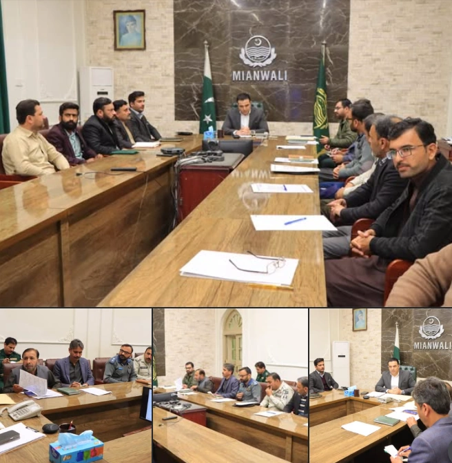 A meeting of the District Disaster Management Authority was held in the DC Office Committee Room