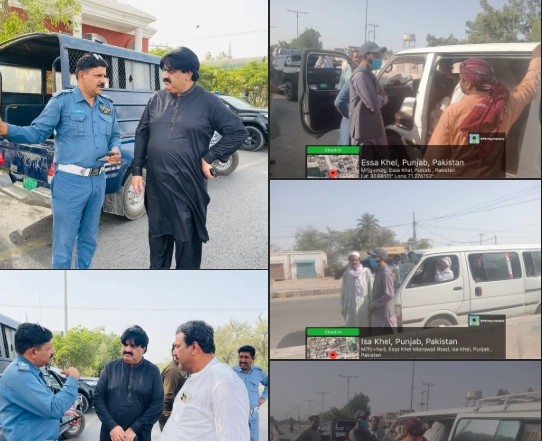 AC Piplan Ejaz Abdul Karim and AC Isa Khel take action on DC Khalid Javed Goraya’s directives.