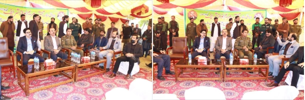 Brigadier (R) Babar Alauddin (Sitara-e-Imtiaz Military) Chairs Open Court at Mianwali DC Office Lawn