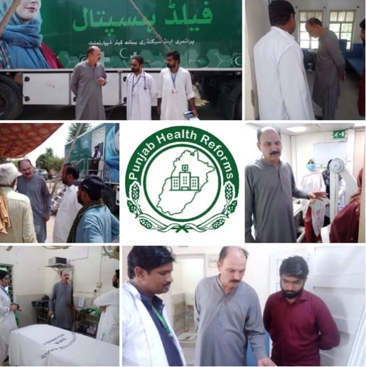 CEO District Health Authority Visits Health Facilities in Mianwali