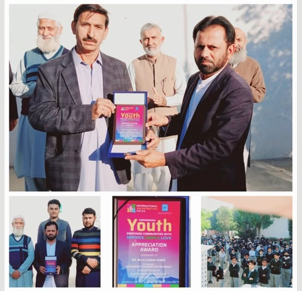 Celebration of Excellence, Mr. Muhammad Sardar Malik of Mianwali Honored for Humanitarian Service