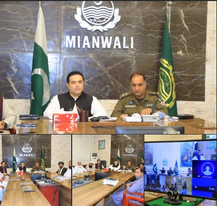 Commissioner Sargodha Division Chairs Rabi-ul-Awwal Peace Committee Meeting via Video Link at DC Office