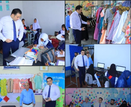 DC Asad Abbas Magsi Visits Govt. Girls High School for Hearing-Impaired in Mianwali under CM Maryam Nawaz’s Vision for Quality Special Education