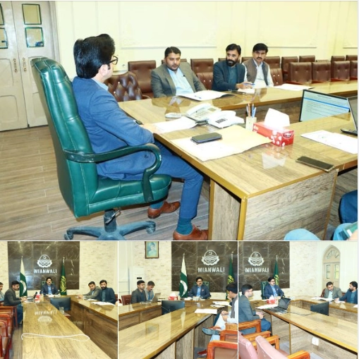 DC Khalid Javed Goraya Chairs Monthly Meeting of District Coordination Committee