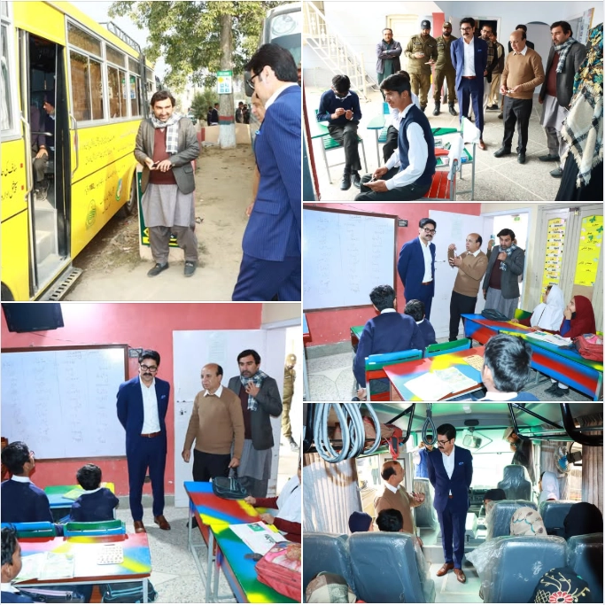 Deputy Commissioner Khalid Javed Goraya Visits Special Education Center Mianwali