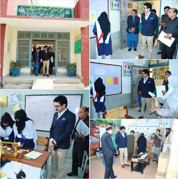 Deputy Commissioner Mianwali Visits Government Girls Secondary School of Special Education