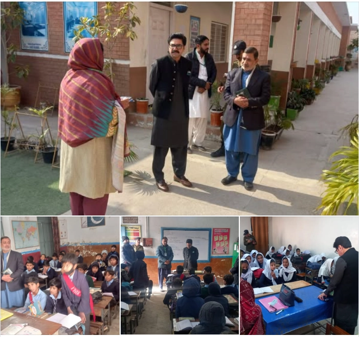 Deputy Commissioner Visits Government Schools in Mianwali