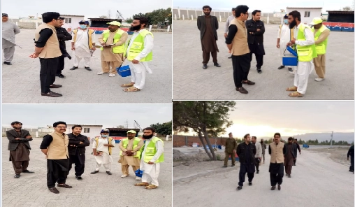 Deputy Commissioner and DPO Mianwali Visit Chashma Barrage Checkpost