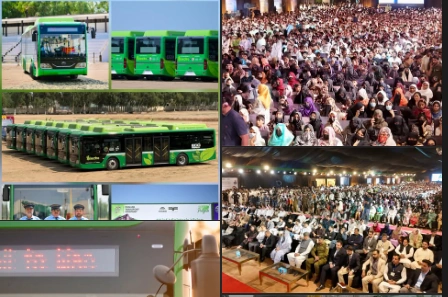 Launch of Electric Bus Service in Mianwali