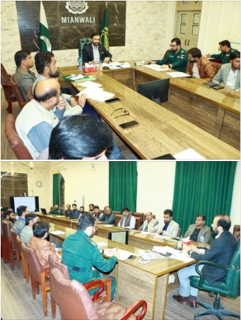 Meeting of District Emergency Board Held Under the Chairmanship of Additional Deputy Commissioner Revenue, Captain (R) Osama Majid Cheema