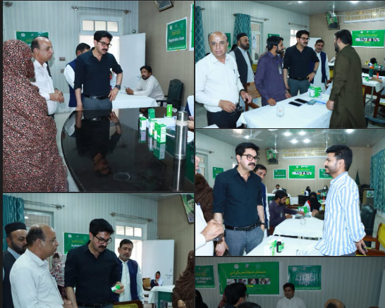 Mianwali Deputy Commissioner Khalid Javed Goraya Visits Government Secondary School for Hearing Impaired Children; Reviews Health Department's Screening of Special Children