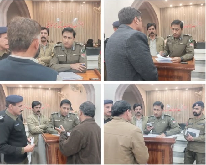 Open Court at DPO Mianwali Office Ensuring Justice for Citizens