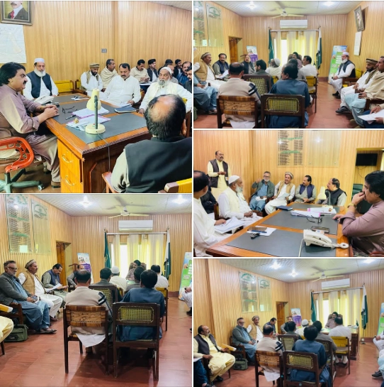 Progress Review Meeting on PLUS Project in Piplan, Mianwali