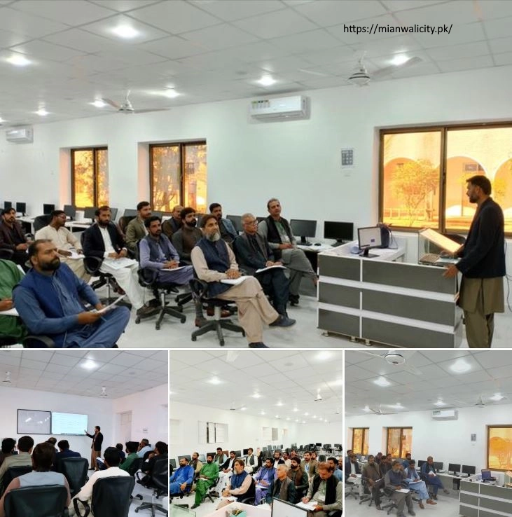 Staff Capacity Building Training at GTTI Mianwali (Government Technical Training Institute, Mianwali)