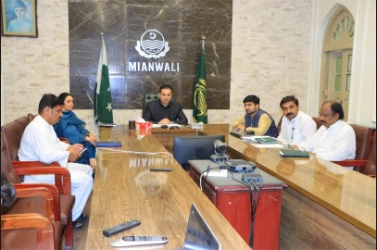 Wheat Smuggling Prevention Meeting Chaired by Deputy Commissioner Asad Abbas Magsi in Mianwali